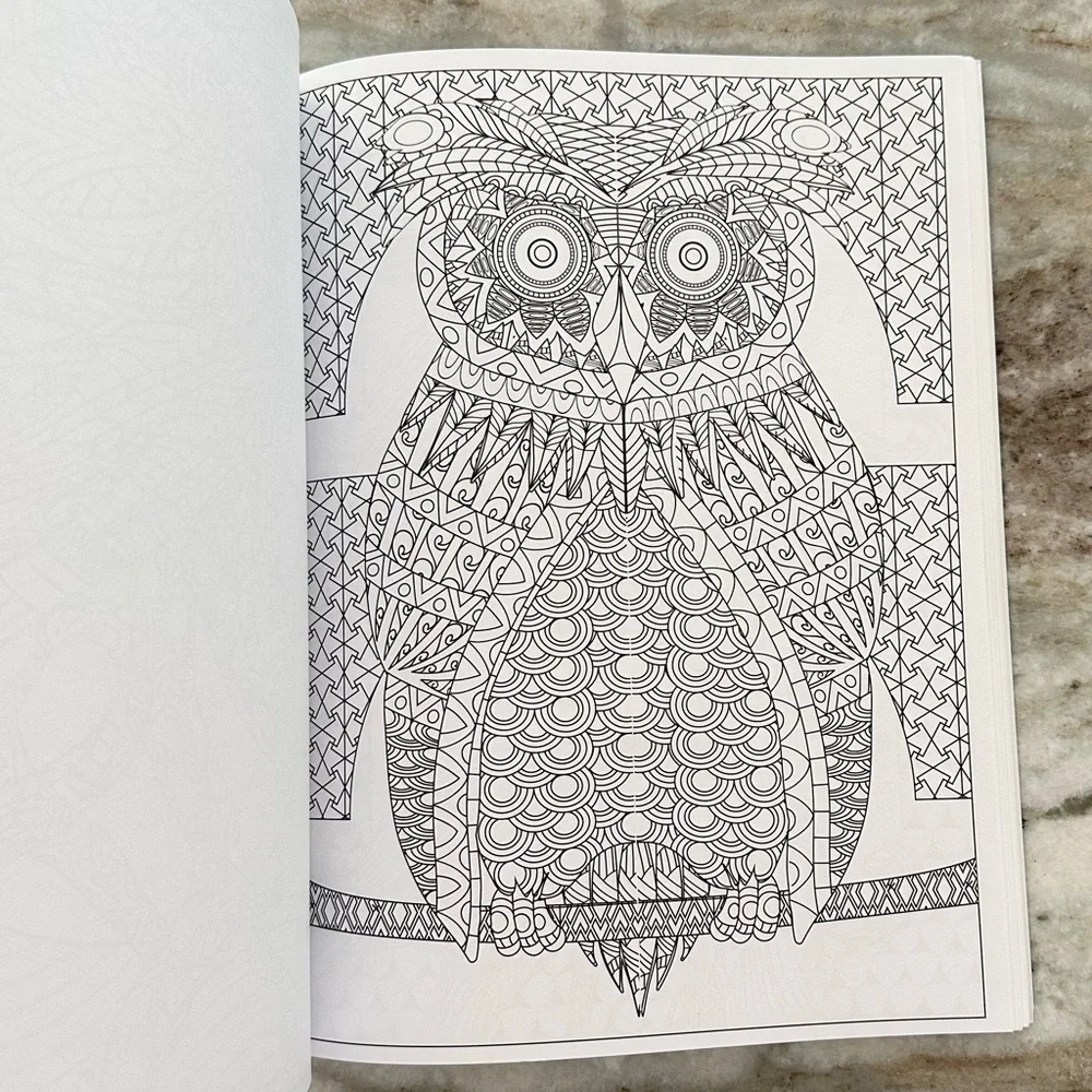 New Adult Coloring Book - Animals - Timeless Creations Creatures Of Beauty